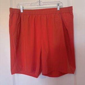 Balance Collection Men's Melon Orange Athletic XL Shorts